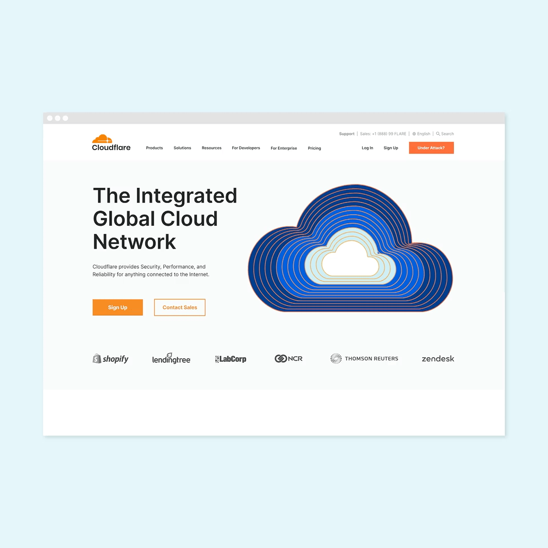 Cloudflare Web Reresh